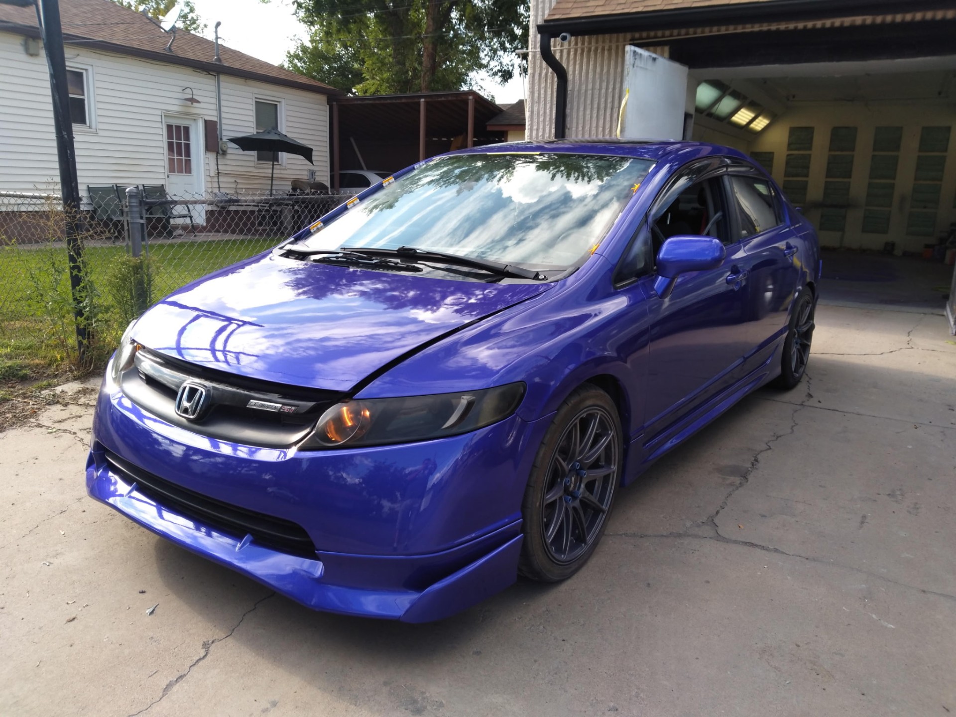 Honda Civic Si · Electric Blue