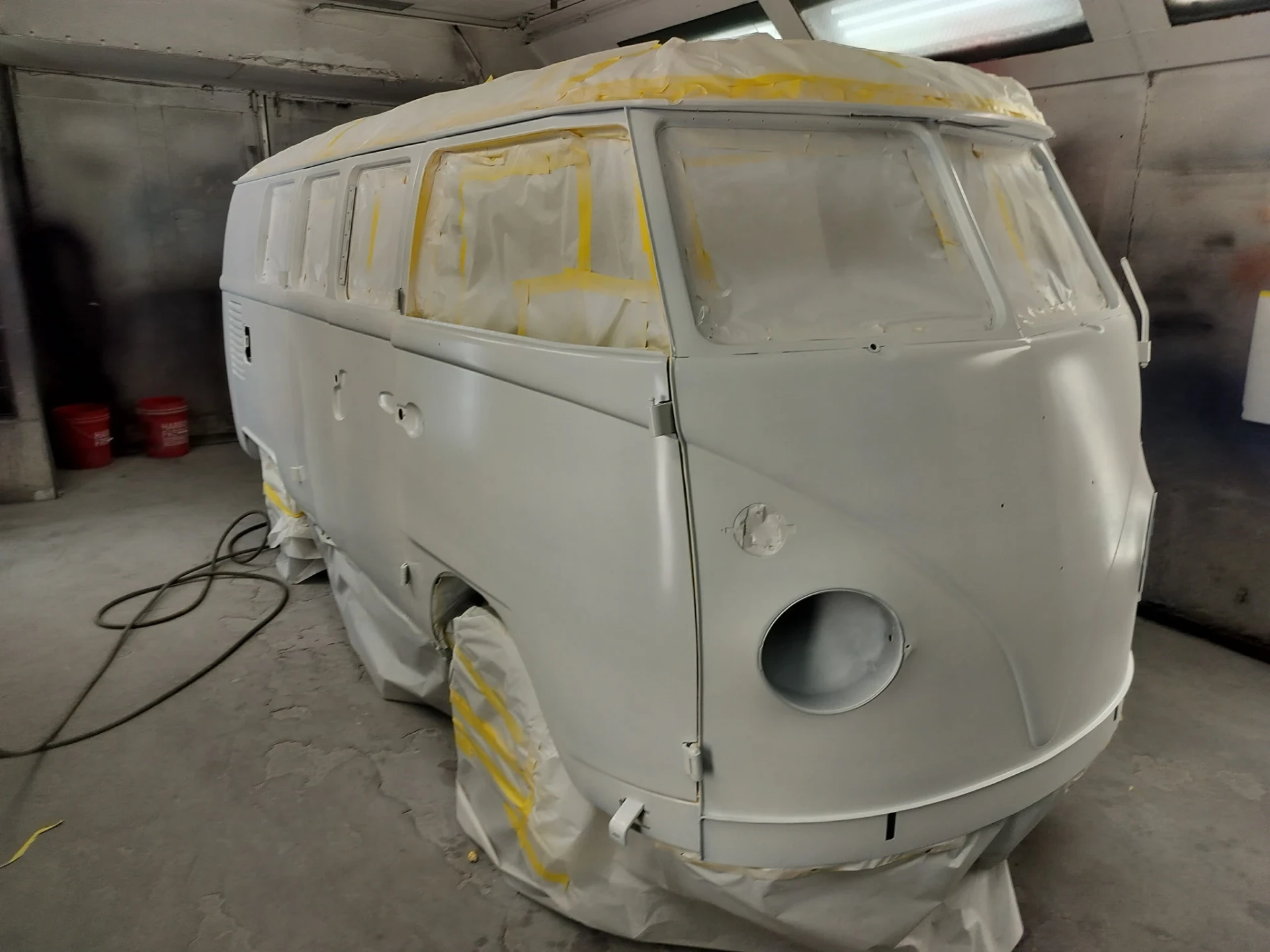 VW Bus · In the Booth